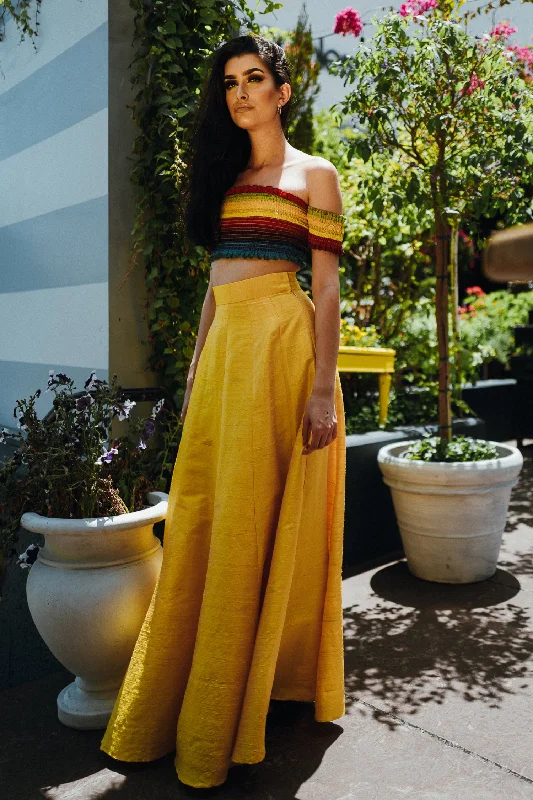 DIVYA Silk Skirt (Ready-to-Ship) lace skirt romantic