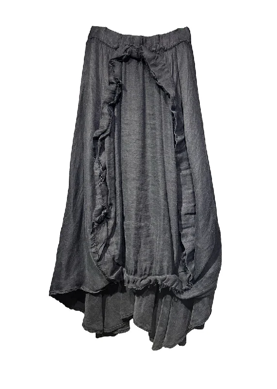Dyed Skirt a-line skirt cut