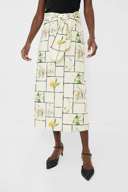 Fresher Buds Cassie Skirt slim fit skirt