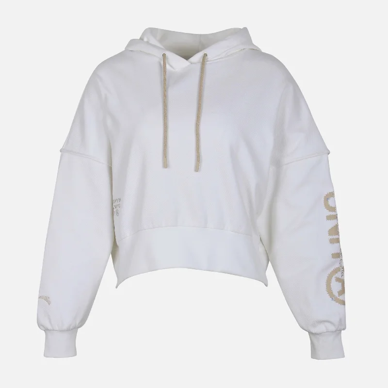 LADIES HOODED SWEATSHIRT Hoodie with Full-Zip Functional Layering