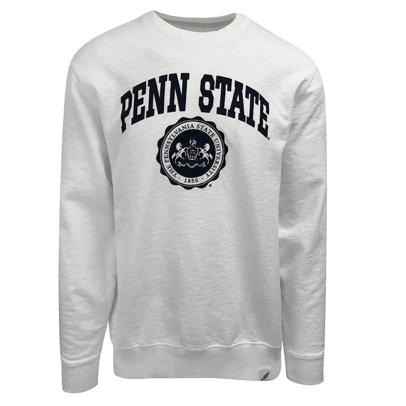 League French Terry Seal Logo Sweatshirt Hoodie with Pocket Utility Practical