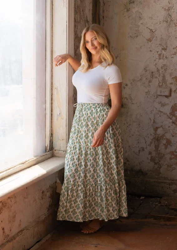 Maxi Skirt Buttercup denim skirt fashionable