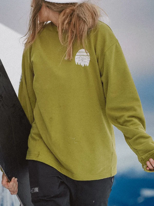 Snowfest Crewneck Sweatshirt Hoodie with Strings Custom Fit Adjustable