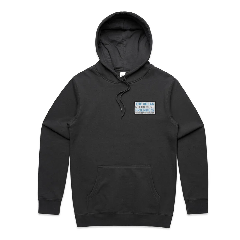 ONMF Hoodie with Patch Hoodie with Pocket Utility Practical