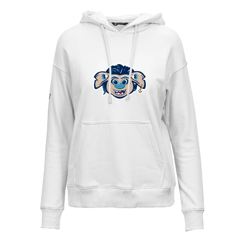 Seattle Kraken Womens Buoy Chenille Hoodie Hoodie with Applique Textured Unique