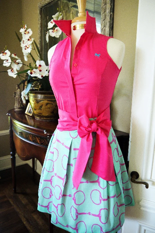 Summer Snaffles Skirt corduroy skirt comfortable