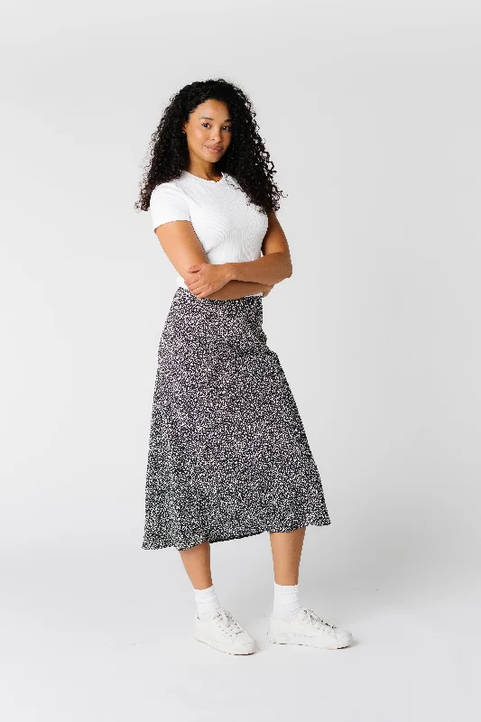 The June Skirt- Fall a-line skirt cut