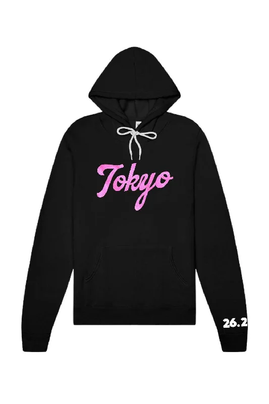 Tokyo Hoodie Hoodie with Side Slits Relaxed Casual