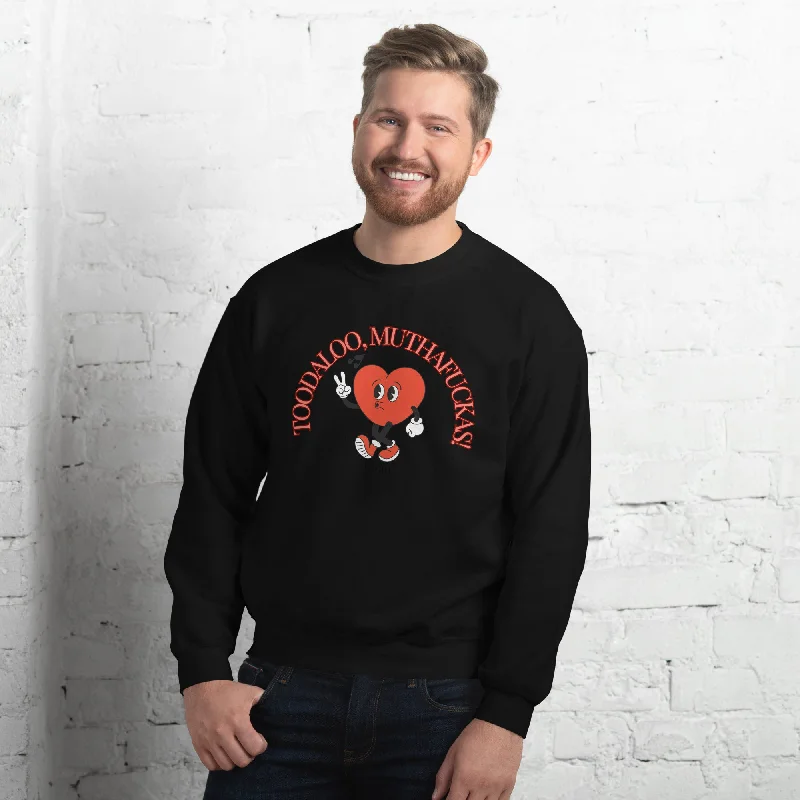 Toodaloo Muthafuckas Unisex Sweatshirt Hoodie with Zipper Versatile Modern