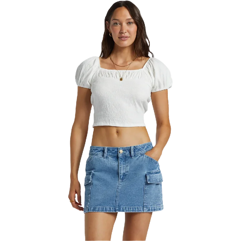 Women's Hilary Cargo Skirt cotton skirt soft