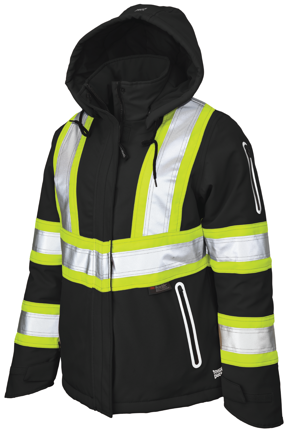 Women’s Insulated Flex Safety Jacket Ribbed Jacket Pleated Jacket Ruffled Jacket