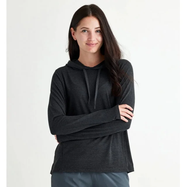 Women's Bamboo Flex Hoodie Hoodie with Applique Textured Unique