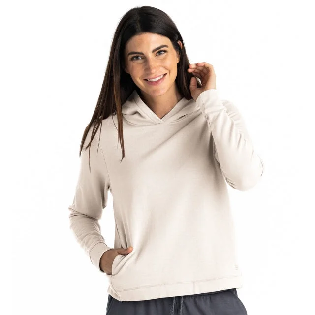 Women's Bamboo Lightweight Fleece Cropped Hoodie Hoodie with Hem Contrast Bold Stylish Women's Bamboo Lightweight Fleece Cropped Hoodie Hoodie with Hem Contrast Bold Stylish