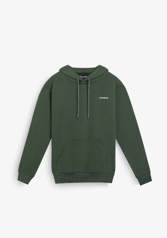 Worldwide Hoodie Green Hoodie with Logo Branding Identity